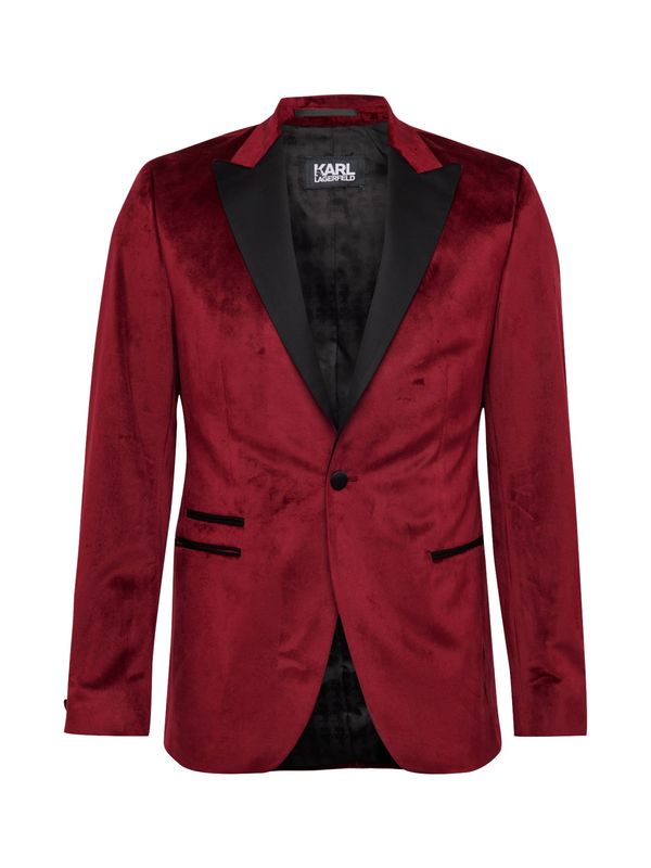 Karl Lagerfeld Karl Lagerfeld Сако 'FORTUNE'  бургундово червено / черно