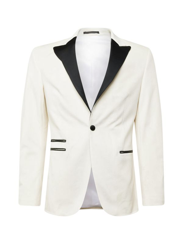 Karl Lagerfeld Karl Lagerfeld Сако 'FORTUNE'  шампанско / черно / бяло