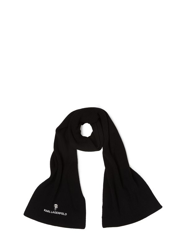 Karl Lagerfeld Karl Lagerfeld Шал ' Ikonik '  бежово / черно / бяло