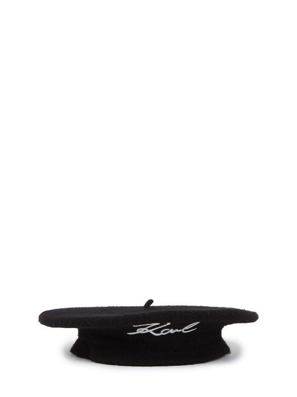 Karl Lagerfeld Karl Lagerfeld Шапка  черно / бяло