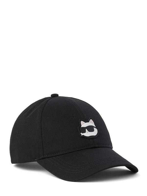 Karl Lagerfeld Karl Lagerfeld Шапка с козирка  черно / бяло