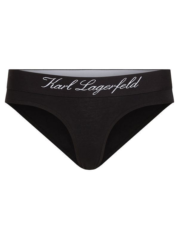 Karl Lagerfeld Karl Lagerfeld Слип 'Hotel'  черно / бяло