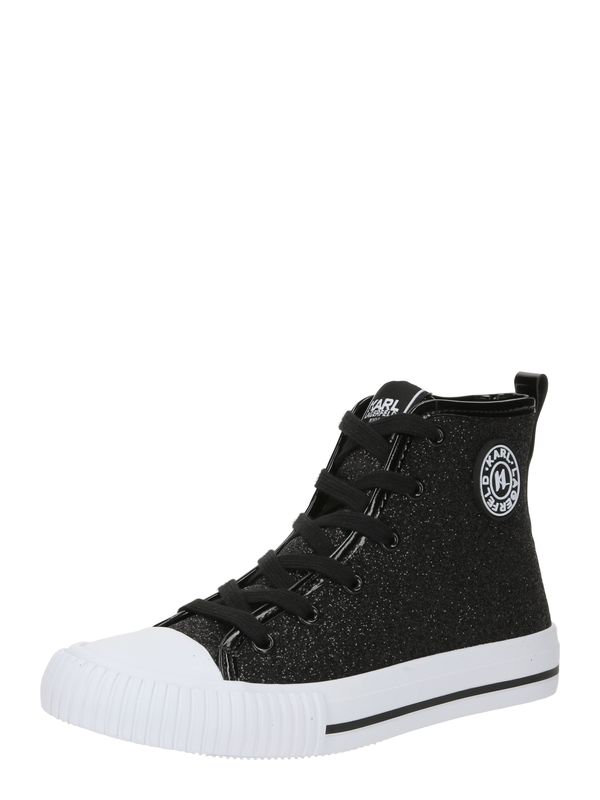 Karl Lagerfeld Karl Lagerfeld Сникърси  черно / бяло