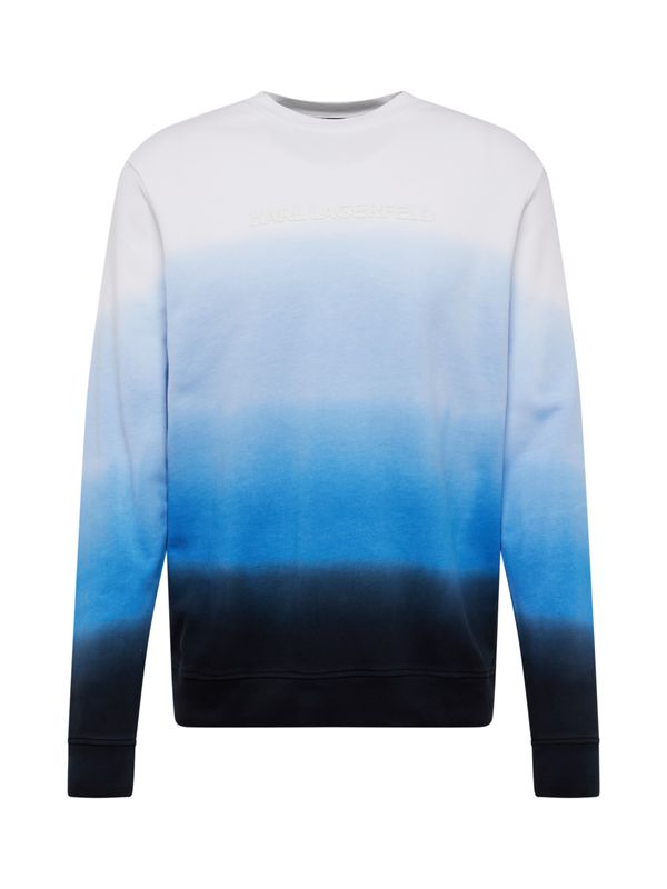 Karl Lagerfeld Karl Lagerfeld Суичър  синьо / нейви синьо / бяло