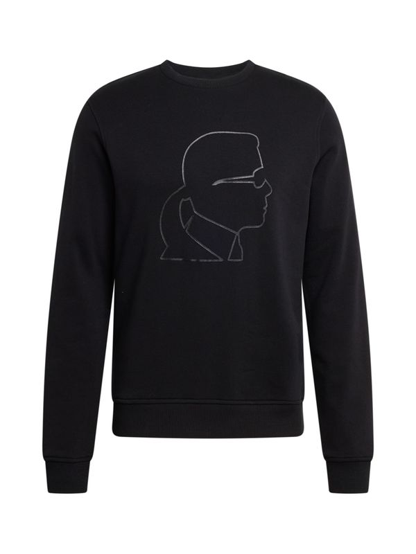 Karl Lagerfeld Karl Lagerfeld Суичър  сиво / черно