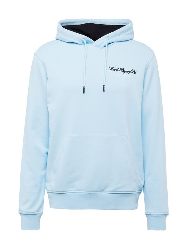 Karl Lagerfeld Karl Lagerfeld Суичър  светлосиньо / черно / бяло