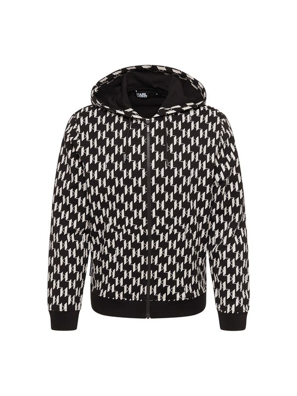 Karl Lagerfeld Karl Lagerfeld Суичъри с качулка  бежово / черно / бяло