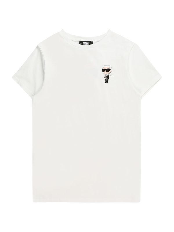 Karl Lagerfeld Karl Lagerfeld Тениска  бежово / черно / бяло