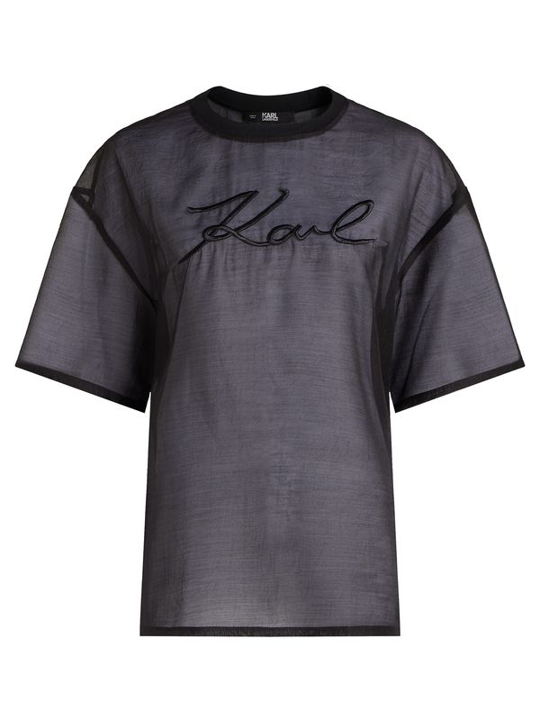 Karl Lagerfeld Karl Lagerfeld Тениска  черно