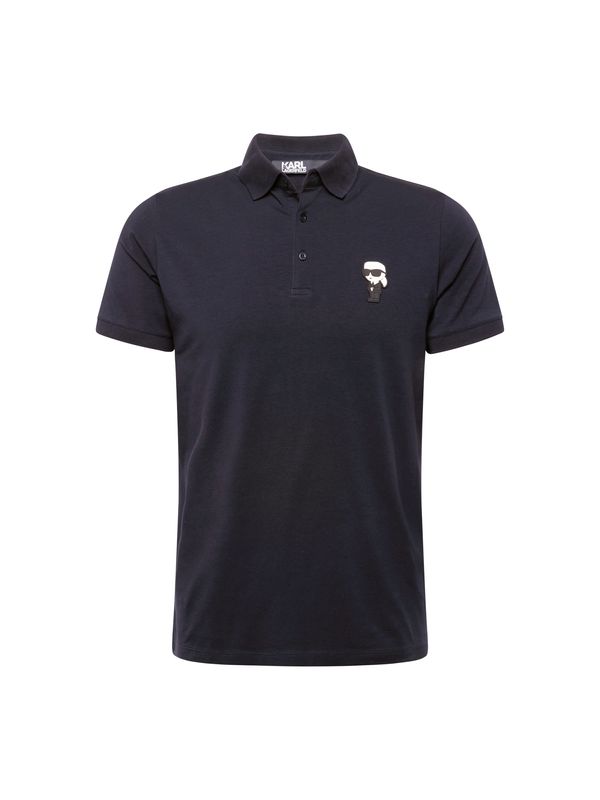 Karl Lagerfeld Karl Lagerfeld Тениска  нейви синьо / бяло
