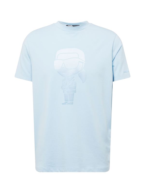 Karl Lagerfeld Karl Lagerfeld Тениска  пастелно синьо / светлосиньо