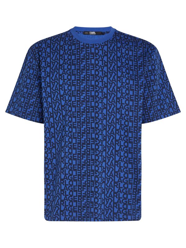Karl Lagerfeld Karl Lagerfeld Тениска  синьо / нейви синьо