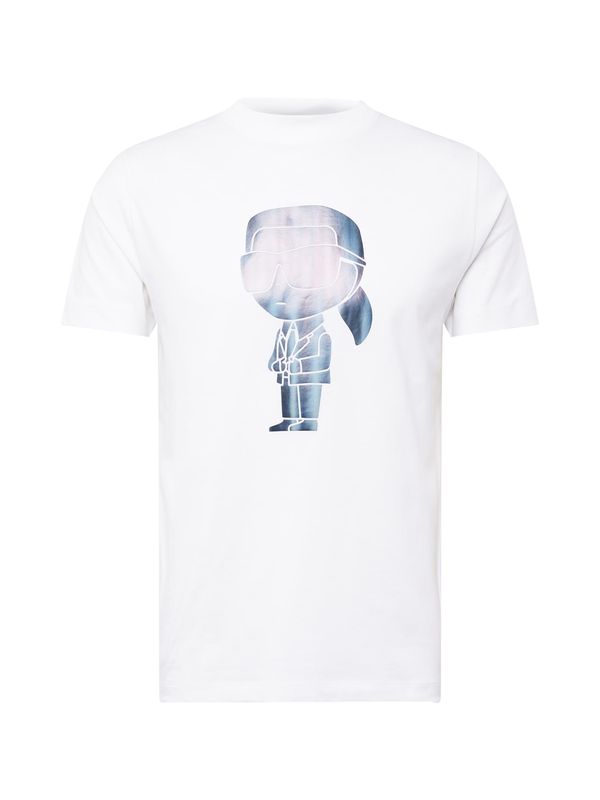 Karl Lagerfeld Karl Lagerfeld Тениска  тъмносиньо / бяло