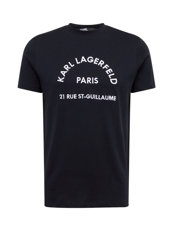 Karl Lagerfeld Karl Lagerfeld Тениска  тъмносиньо / бяло