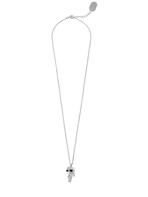 Karl Lagerfeld Karl Lagerfeld Верижка  черно / сребърно