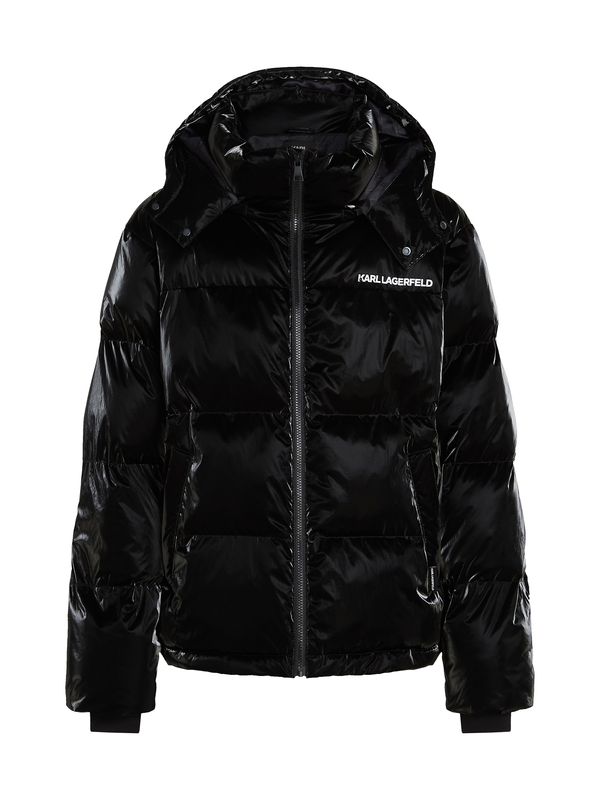 Karl Lagerfeld Karl Lagerfeld Зимно яке  черно / бяло
