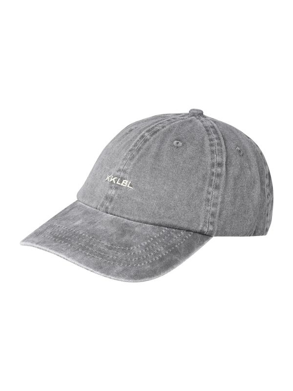 Karo Kauer Karo Kauer Шапка с козирка  сиво / бяло