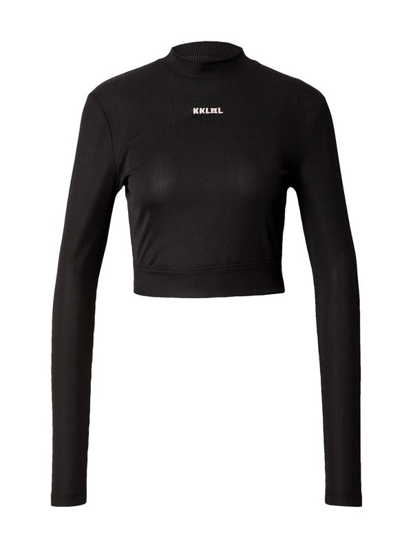 Karo Kauer Karo Kauer Тениска  черно / мръсно бяло