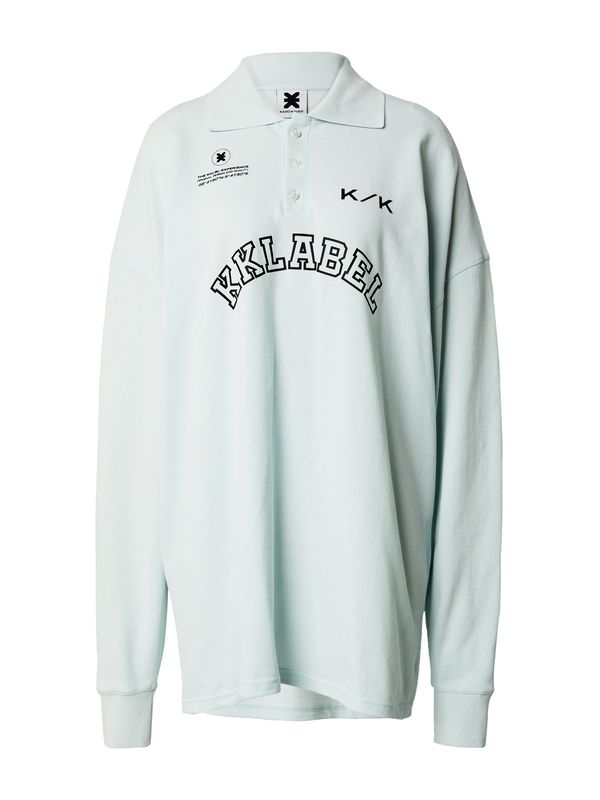 Karo Kauer Karo Kauer Тениска  пастелно синьо / черно