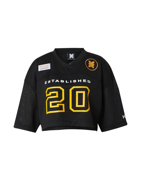 Karo Kauer Karo Kauer Тениска  жълто / черно / бяло