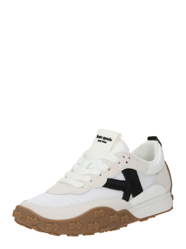 Kate Spade Kate Spade Ниски маратонки  кремаво / черно / бяло