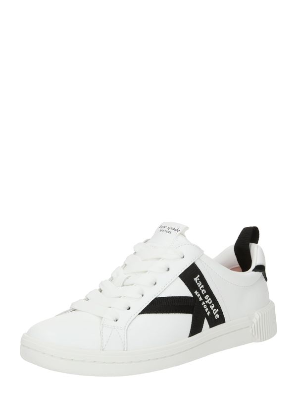 Kate Spade Kate Spade Ниски маратонки 'SIGNATURE'  черно / бяло