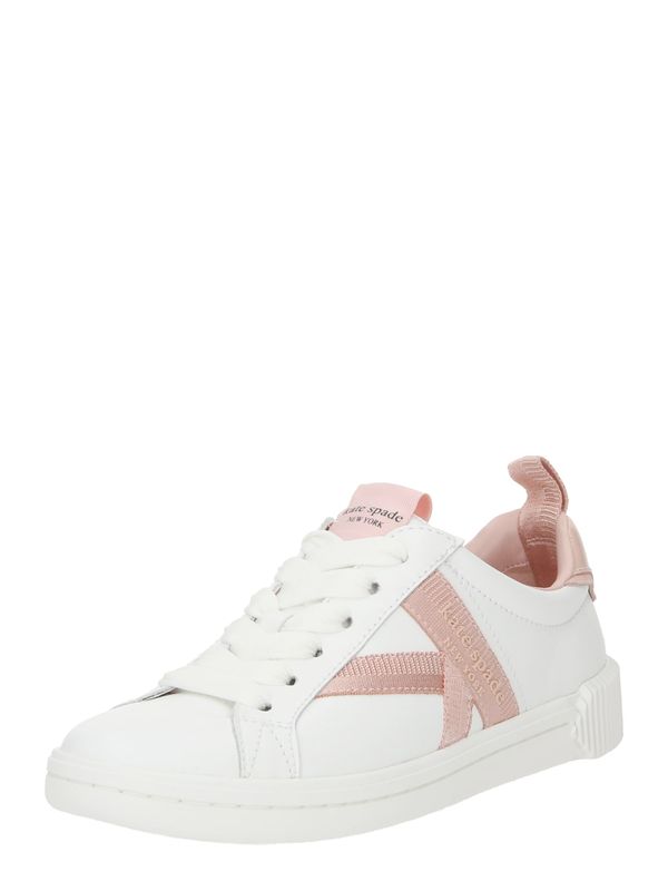 Kate Spade Kate Spade Ниски маратонки 'SIGNATURE'  светлорозово / бяло