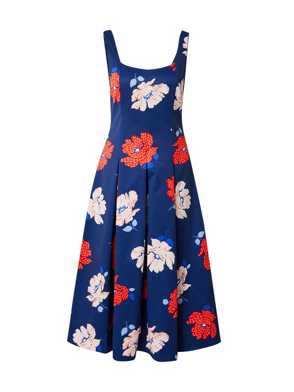 Kate Spade Kate Spade Рокля  нейви синьо / светлосиньо / пепел от рози / червено