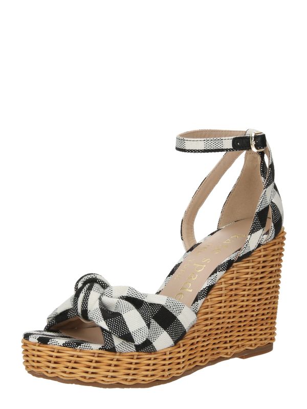 Kate Spade Kate Spade Сандали с каишка 'TIANNA WICKER'  коняк / черно / бяло