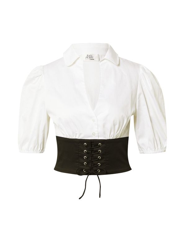 Katy Perry exclusive for ABOUT YOU Katy Perry exclusive for ABOUT YOU Блуза 'Sissy'  черно / бяло