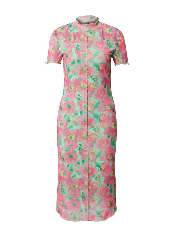 Katy Perry exclusive for ABOUT YOU Katy Perry exclusive for ABOUT YOU Рокля 'Penelope'  зелено / светлорозово