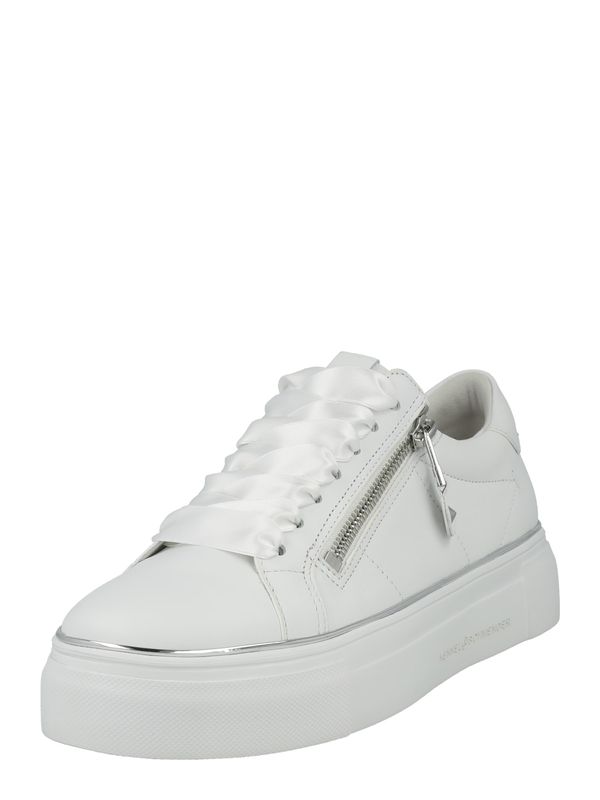 Kennel & Schmenger Kennel & Schmenger Ниски маратонки 'Big'  сребърно / бяло