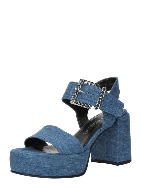 Kennel & Schmenger Kennel & Schmenger Сандали 'MILA'  син деним / сребърно