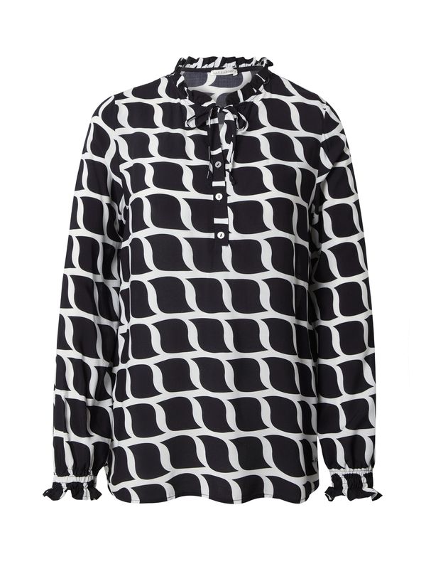 Key Largo Key Largo Блуза 'AUDREY'  черно / бяло