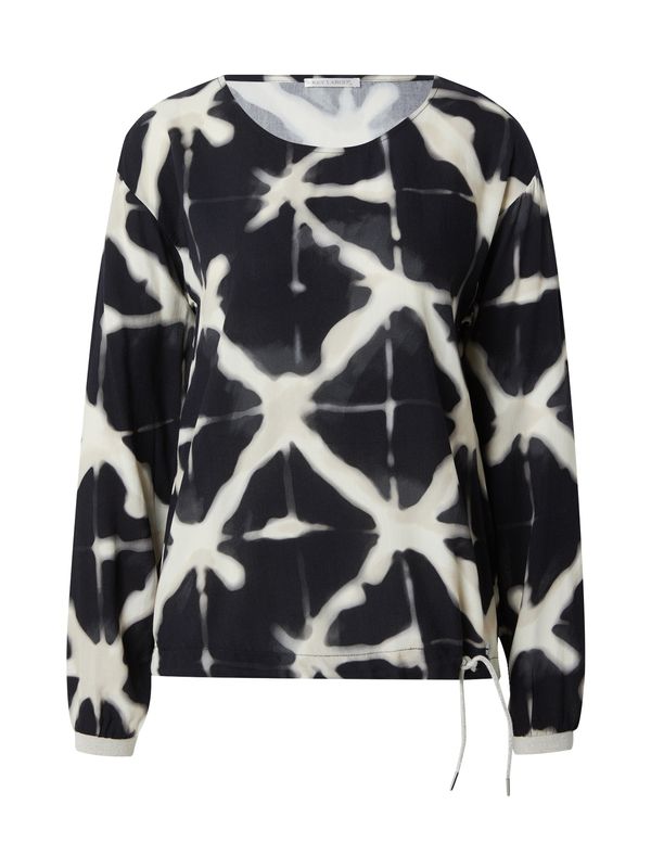 Key Largo Key Largo Блуза 'JAVA'  светлобежово / черно