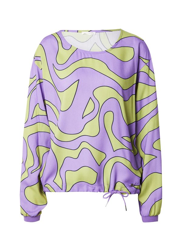 Key Largo Key Largo Блуза 'WB CHANGE'  лайм / лилав