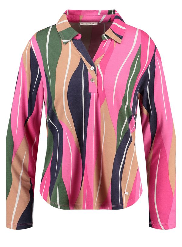 Key Largo Key Largo Блуза 'WB TRAIL'  пъстро / бледорозово