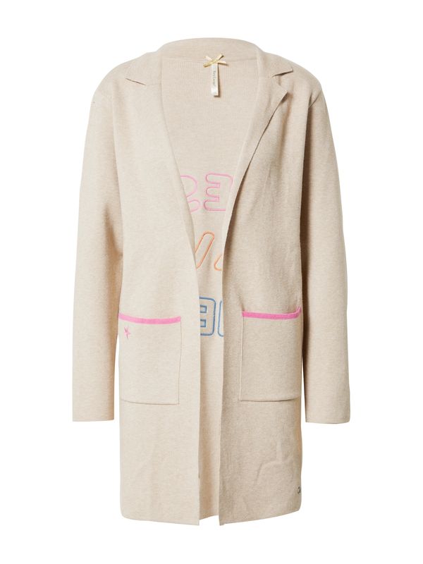 Key Largo Key Largo Плетена жилетка 'LA VIE'  бежово / синьо / оранжево / розово