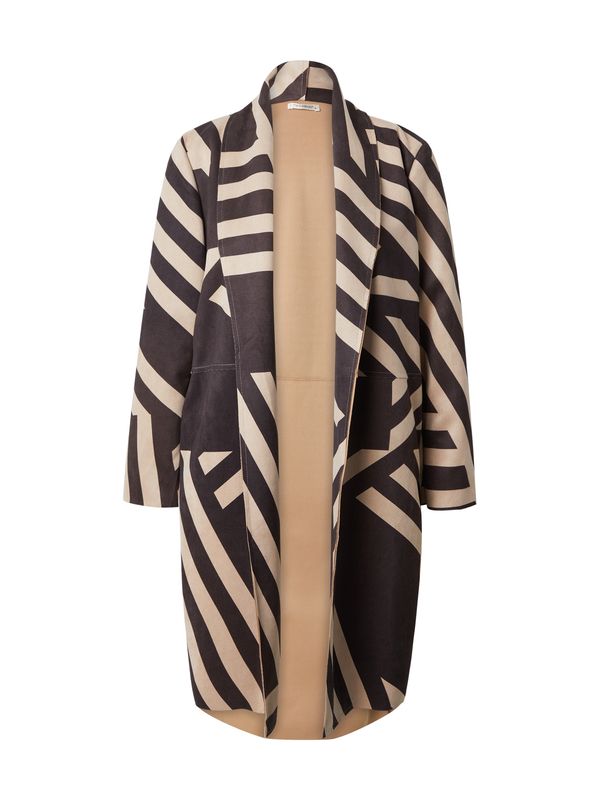 Key Largo Key Largo Преходно палто 'WSW PUZZLE'  бежово / шоколад