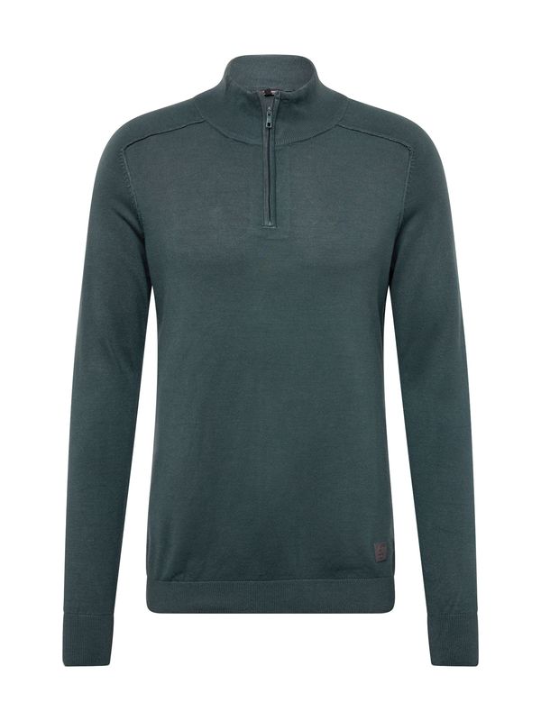 Key Largo Key Largo Пуловер 'MST AGENCY'  тъмнозелено