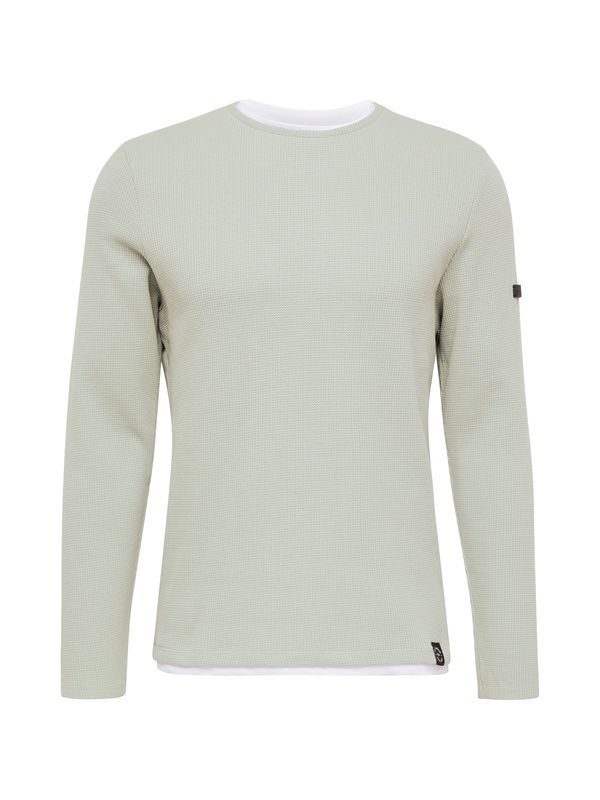 Key Largo Key Largo Пуловер 'STEFANO'  сиво / бяло