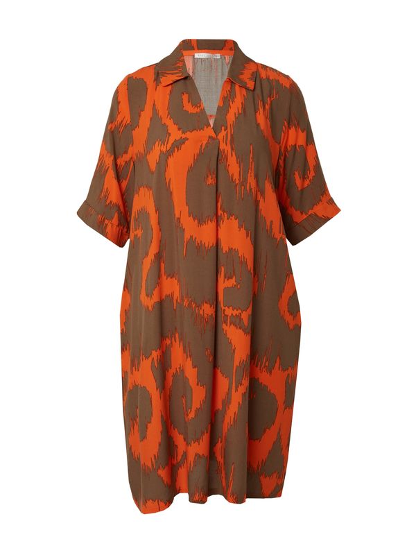 Key Largo Key Largo Рокля 'DORA'  кафяво / оранжево