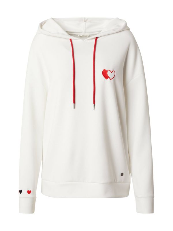 Key Largo Key Largo Суичър 'CHERIE'  червено / черно / мръсно бяло