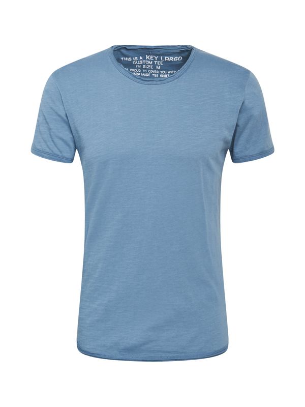 Key Largo Key Largo Тениска 'BREAD NEW'  синьо