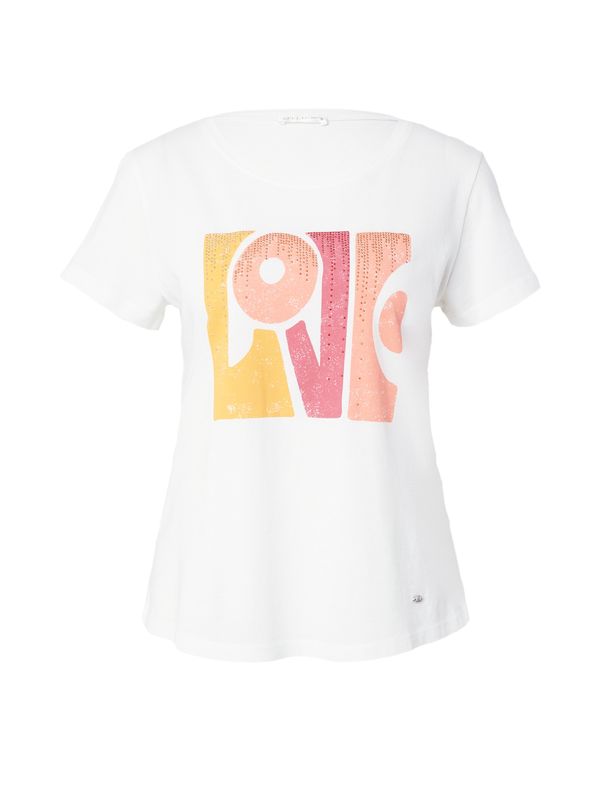 Key Largo Key Largo Тениска 'IMPULSE'  оранжево / розово / бяло