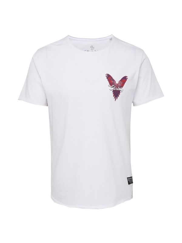 Key Largo Key Largo Тениска 'MT ETERNITY'  нейви синьо / червено / черно / бяло