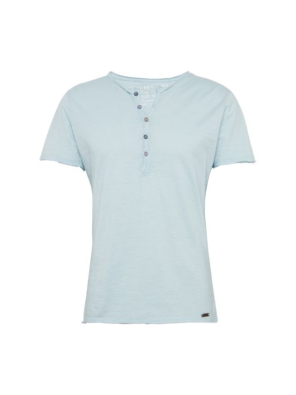 Key Largo Key Largo Тениска 'MT LEMONADE button'  светлосиньо
