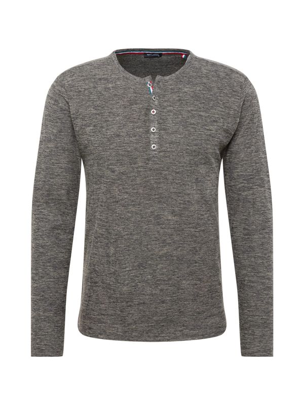 Key Largo Key Largo Тениска 'Nils'  сив меланж