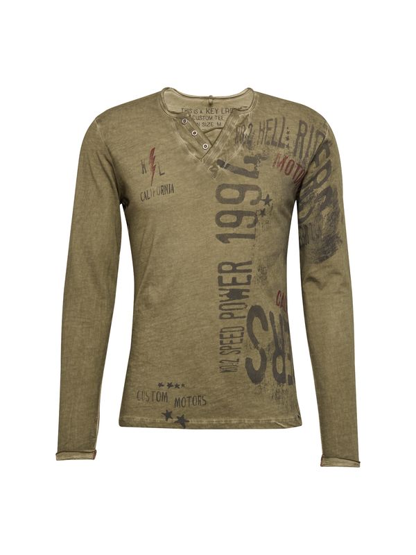 Key Largo Key Largo Тениска 'SPEED'  каки