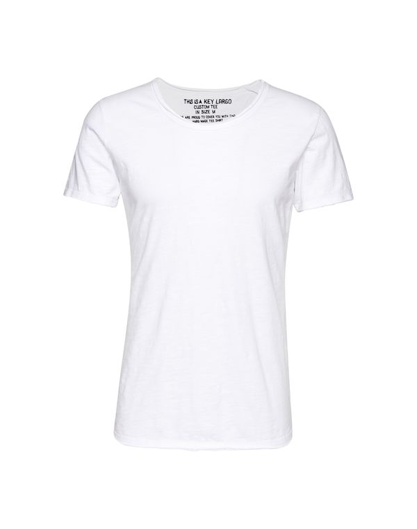 Key Largo Key Largo Тениска 'T BREAD'  бяло